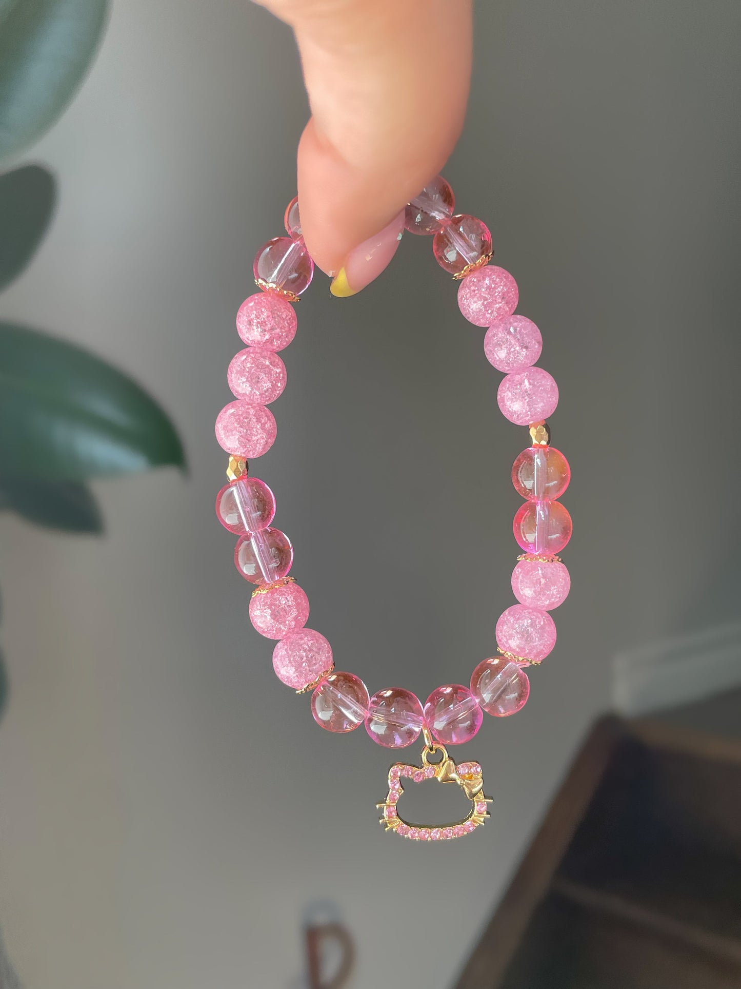 PINK HELLO KITTY BRACELET