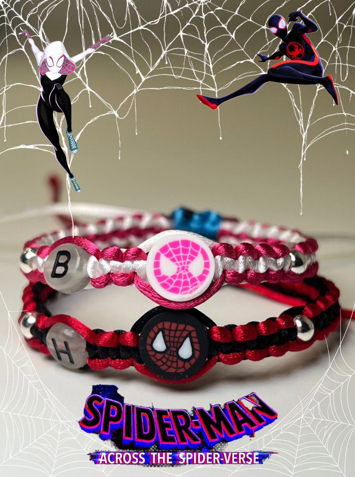 MATCHING GWEN & MILES BRACELETS (WIH INITIALS)